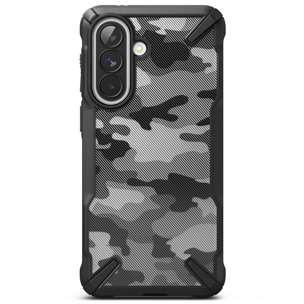 Samsung Galaxy A57 Ringke Fusion X Case - Black Camouflage