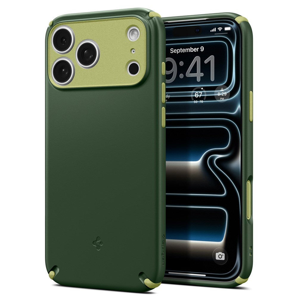 iPhone 17 Pro Max Spigen Nano Pop Hybrid Case - MagSafe Compatible - Green / Light Green
