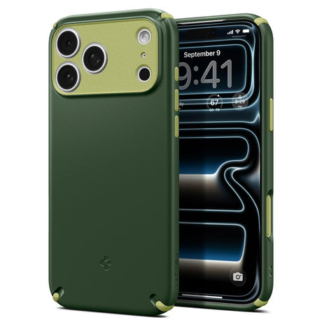 iPhone 17 Pro Spigen Nano Pop Hybrid Case - MagSafe Compatible - Green / Light Green