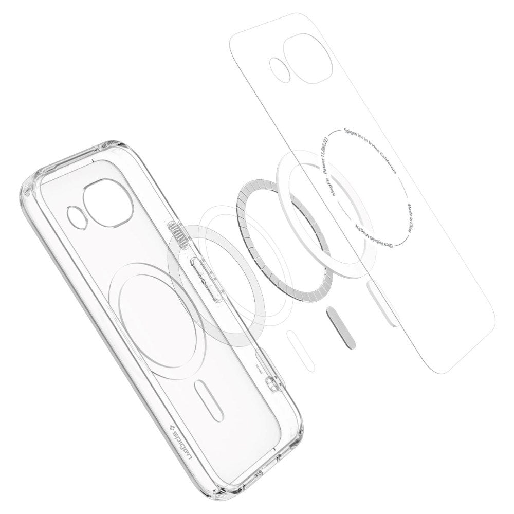 Google Pixel 10a Spigen Ultra Hybrid Case - MagSafe Compatible - Transparent