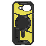 Google Pixel 10a Spigen Tough Armor Hybrid Case with Kickstand - MagSafe Compatible - Black