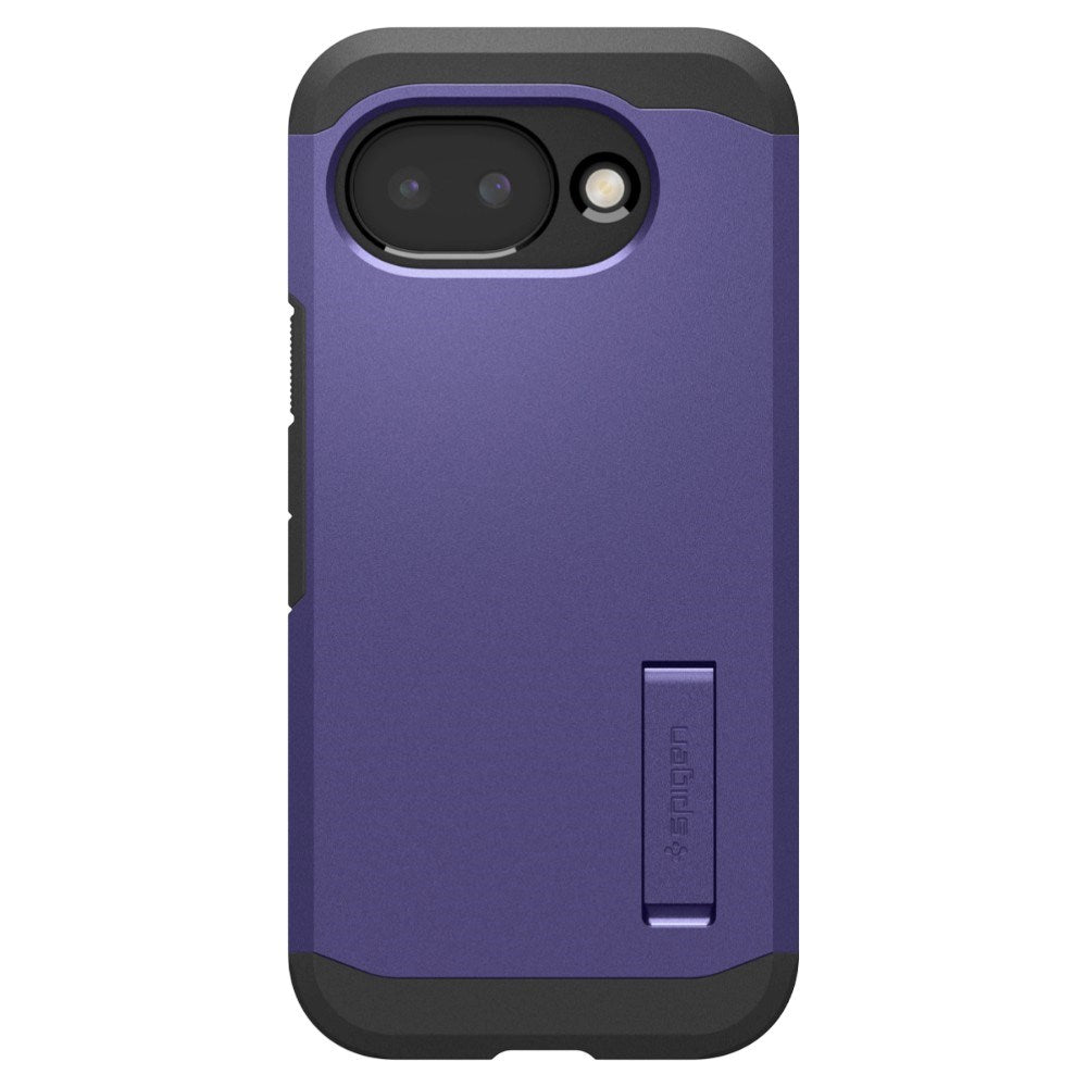 Google Pixel 10a Spigen Tough Armor Hybrid Case with Kickstand - MagSafe Compatible - Purple