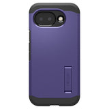 Google Pixel 10a Spigen Tough Armor Hybrid Case with Kickstand - MagSafe Compatible - Purple