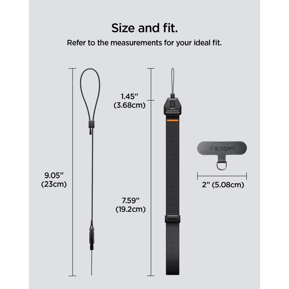 Spigen Universal Wrist Strap - Black