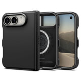 iPhone Duo Spigen Tough Amor Mag Case - MagSafe Compatible - Black