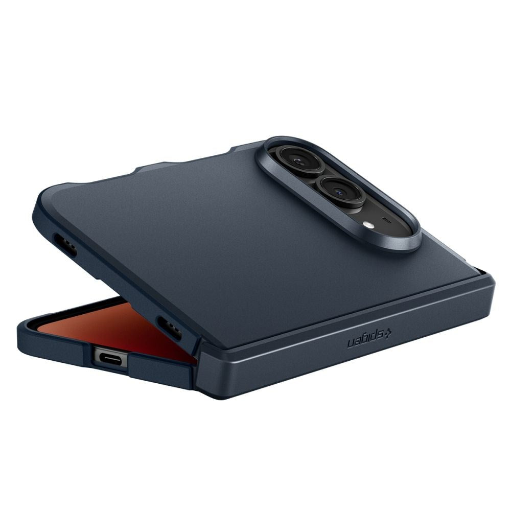 iPhone Duo Spigen Tough Amor Mag Case - MagSafe Compatible - Blue