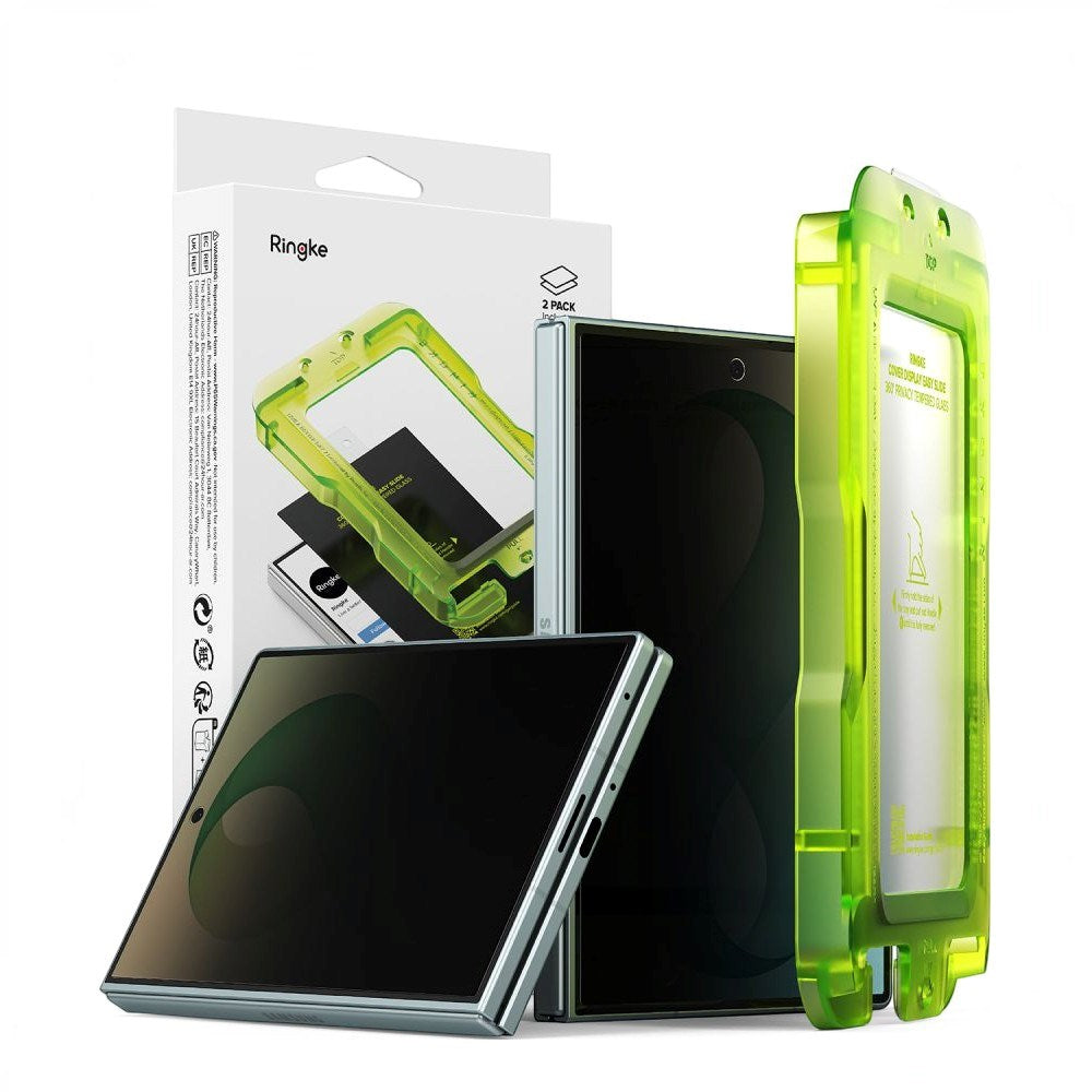 Samsung Galaxy Z Fold8 Ringke Cover Display Easy Slide Privacy Screen Protector - 2 Pcs. - Transparent