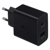 Samsung Super Fast Charge 35W Duo Wall charger with USB-C PD & USB-A - Black