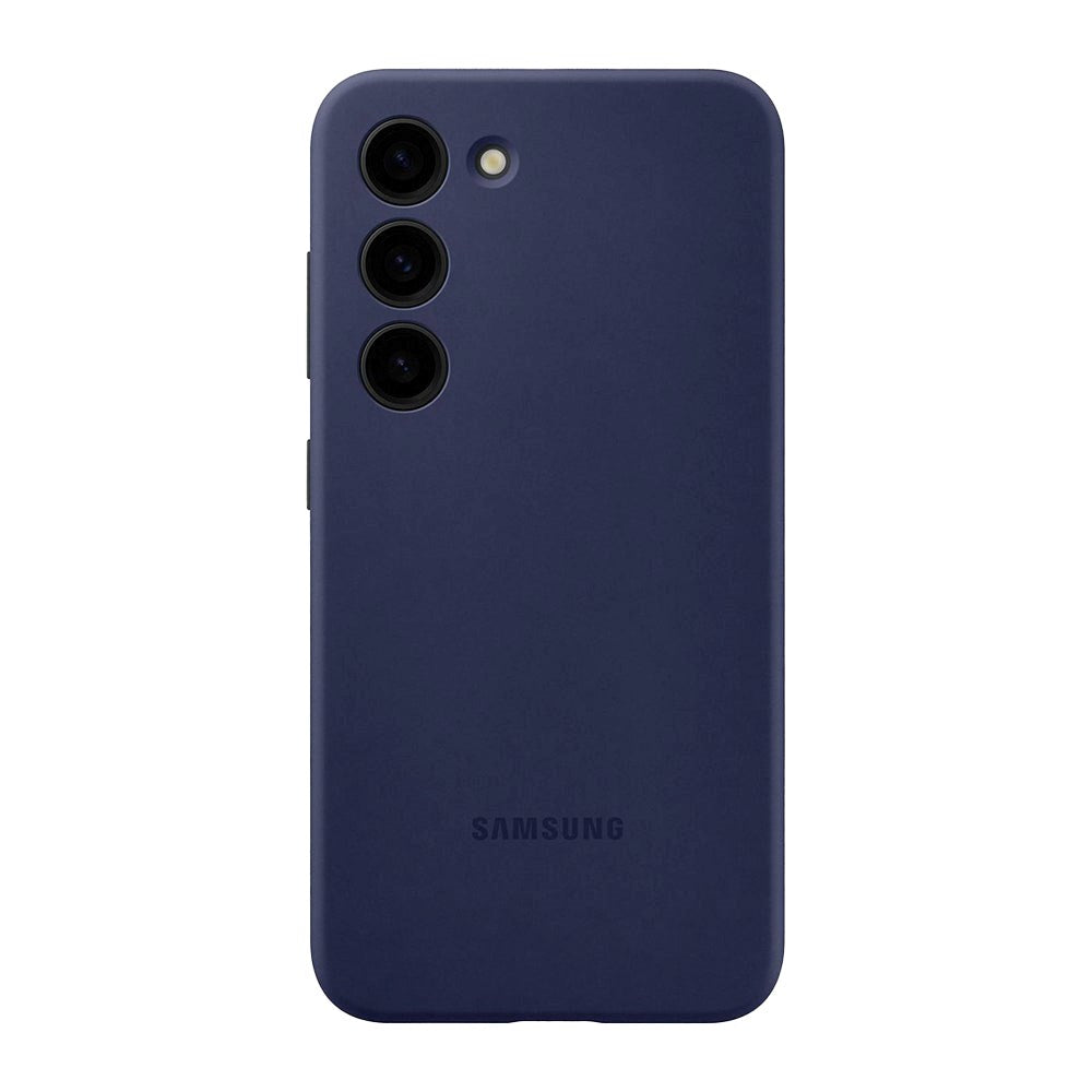 Original Samsung Galaxy S23 Silicone Case - Blue (EF-PS911TNEGWW)