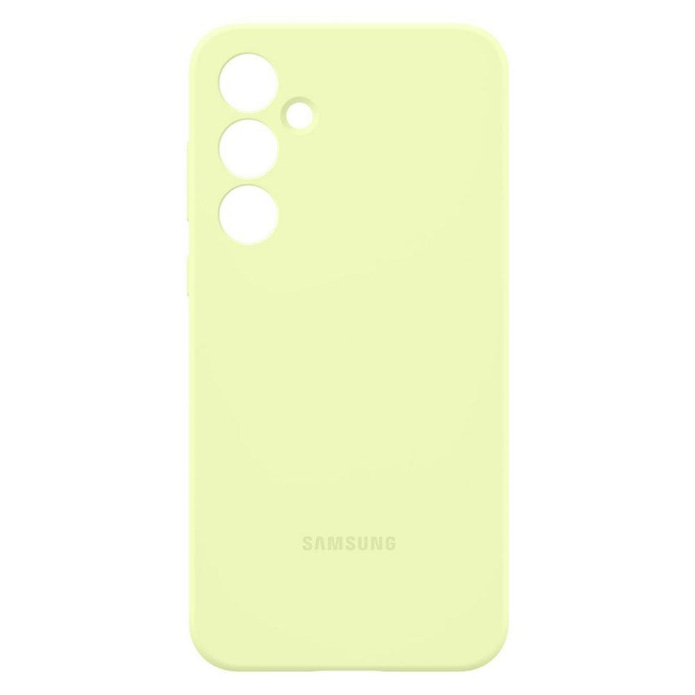 Original Samsung Galaxy A55 (5G) Silicone Case - Lime (EF-PA556TMEGWW)