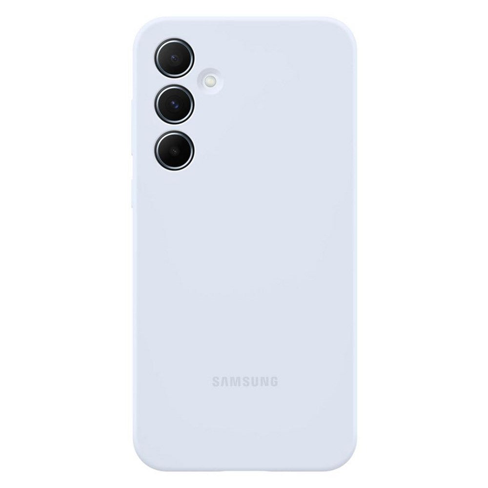 Original Samsung Galaxy A55 (5G) Silicone Case - Light Blue (EF-PA556TLEGWW)