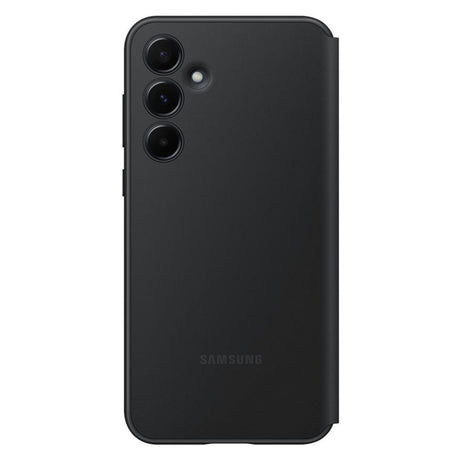 Original Samsung Galaxy A55 (5G) Smart View Wallet Case - Black (EF-ZA356CBEGWW)