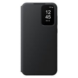 Original Samsung Galaxy A55 (5G) Smart View Wallet Case - Black (EF-ZA356CBEGWW)