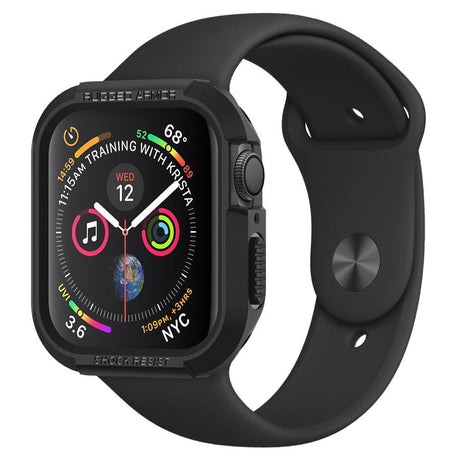 Apple Watch (44mm) SPIGEN Rugged Armor Case - TPU Case - Black