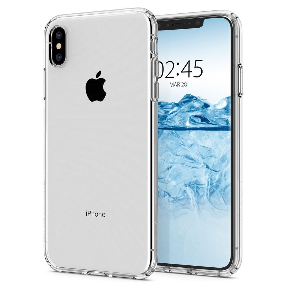 iPhone X / Xs Spigen Liquid Crystal Case - Transparent