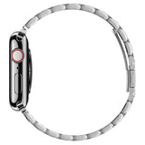 Apple Watch (42/44/SE/45/46/49mm) Spigen Modern Fit Band - Stainless Steel Strap incl. Pins - Silver