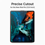 iPad Pro 12.9" (2022 / 2021 / 2020 / 2018) Spigen Glass.Tr Slim Screen Protector - Tempered Glass - Transparent