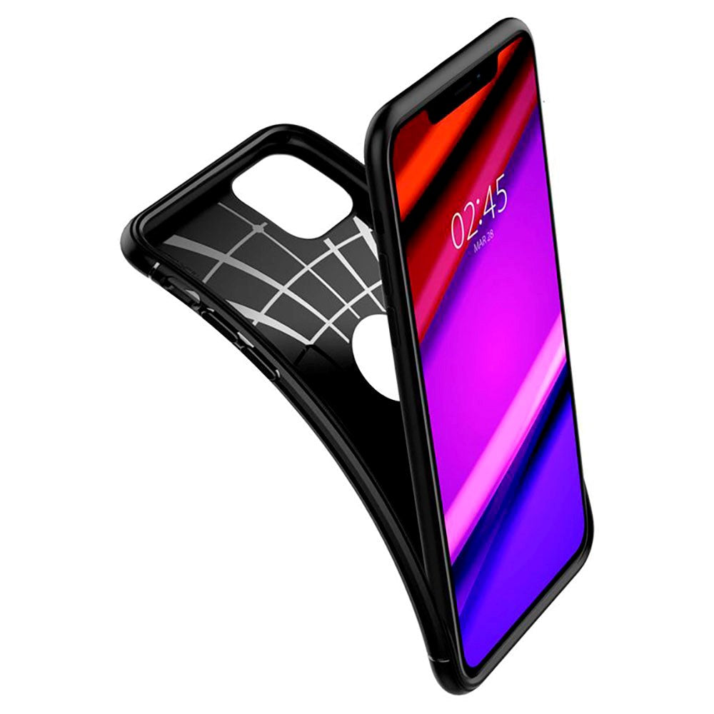 iPhone 11 Spigen Rugged Armor Case - Black