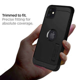 iPhone 11 Spigen Tough Armor Case w. Kickstand - Black