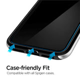 iPhone 11 / XR Spigen Protective Glass 2-Pack - Transparent