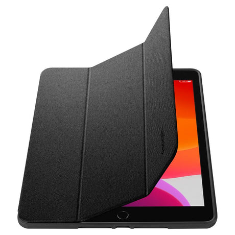 iPad 10.2" (2021 / 2020 / 2019) Spigen Urban Fit Fabric Case w. Pen Holder - Black