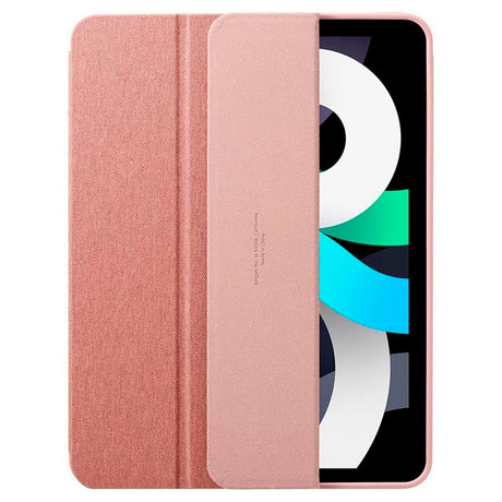 iPad Air 10.9-11" (2024-2020) Spigen Urban Fit Fabric Case w. Pen Holder - Rose Gold