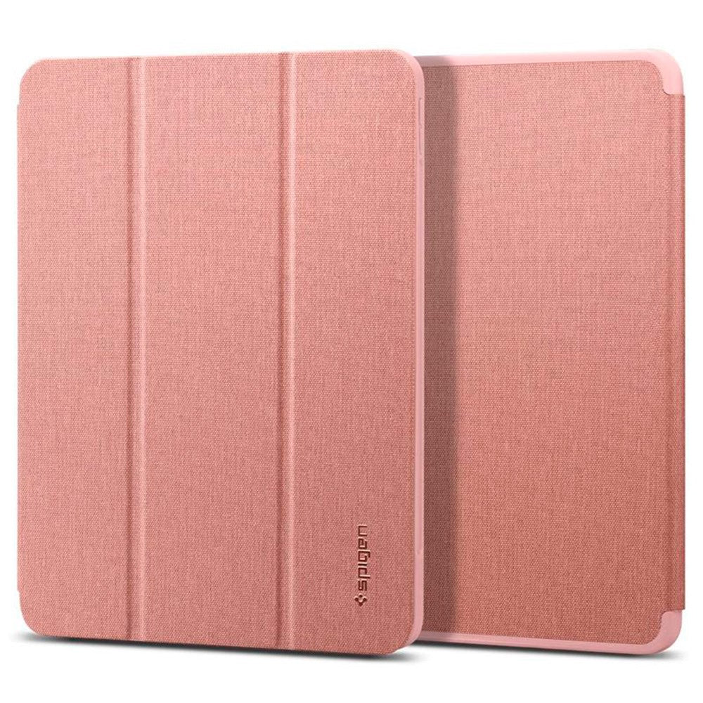 iPad Air 10.9-11" (2024-2020) Spigen Urban Fit Fabric Case w. Pen Holder - Rose Gold