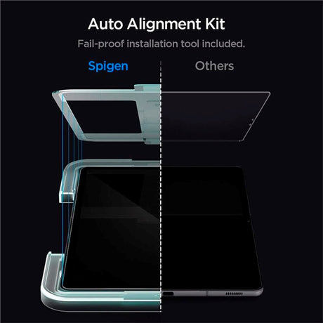 Samsung Galaxy Tab S8 / S7 Spigen EZ Fit Glas.tR Screen Protection - Case Friendly - Transparent