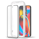 iPhone 14 / 13 Pro / 13 Spigen Protective Glass 2-Pack - Black Edge