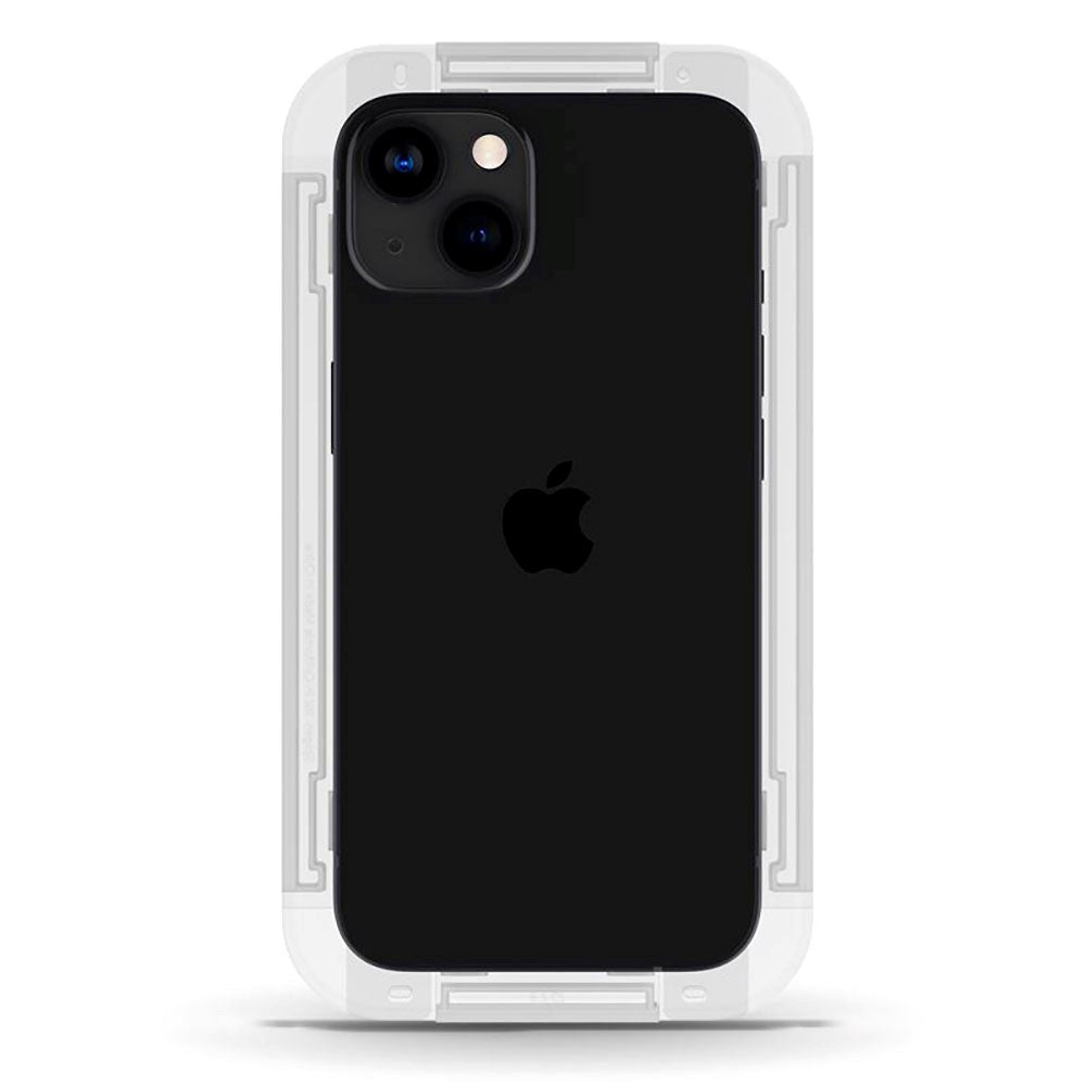 iPhone 13 Mini Spigen EZ Fit Glas.tR Screen Protection 2. Pcs - Case Friendly - Transparent