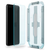 Samsung Galaxy S22 Spigen EZ Fit Glas.tR Screen Protection 2. Pcs - Case Friendly - Transparent