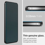 Samsung Galaxy S22 Spigen EZ Fit Glas.tR Screen Protection 2. Pcs - Case Friendly - Transparent