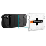 Valve Steam Deck / OLED Spigen EZ Fit Glas.tR Screen Protection - Case Friendly - Transparent