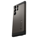 Samsung Galaxy S23 Ultra Spigen Tough Armor Case w. Kickstand - Gunmetal