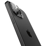 iPhone 16 Pro / 16 Pro Max / 15 Pro / 15 Pro Max / 14 Pro / 14 Pro Max Spigen Glass tR Optik Camera Protection Glass - 2 pcs - Transparent