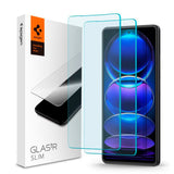 Xiaomi Redmi Note 12 Pro (5G) / Poco X5 Pro (5G) Spigen Glas.tr Slim Screen Protection - 2 Pcs - Transparent