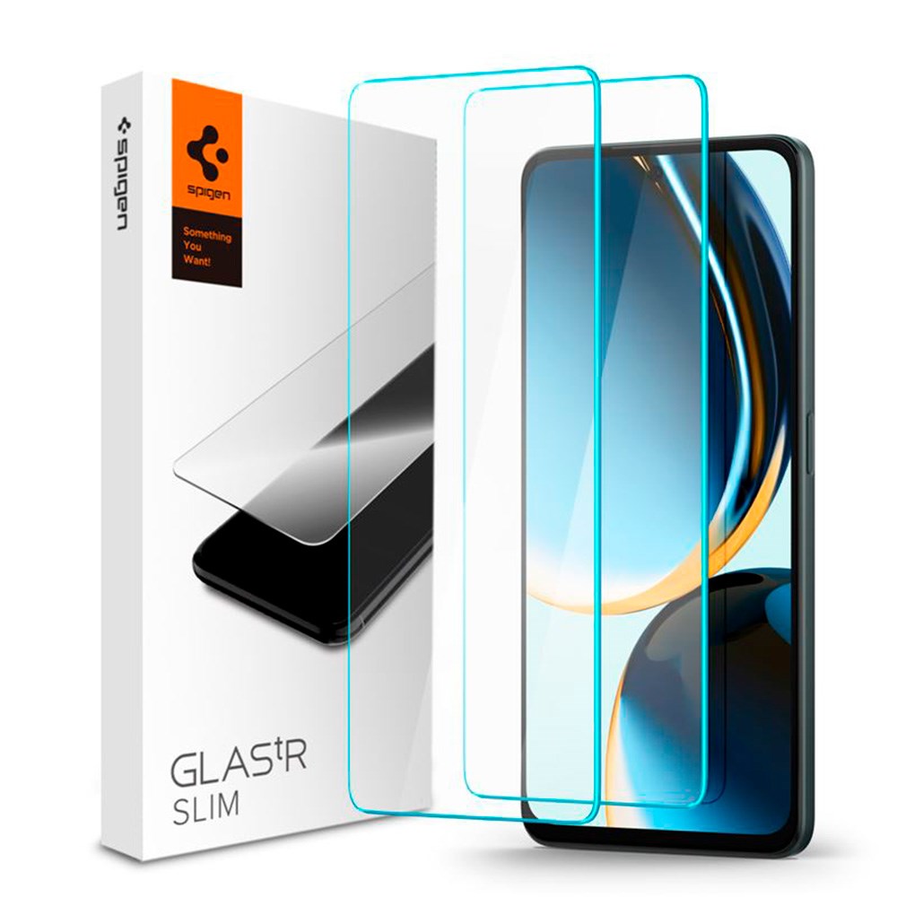 OnePlus Nord CE 3  Lite (5G) Spigen Glas.tr Slim Screen Protection - 2 Pcs - Transparent