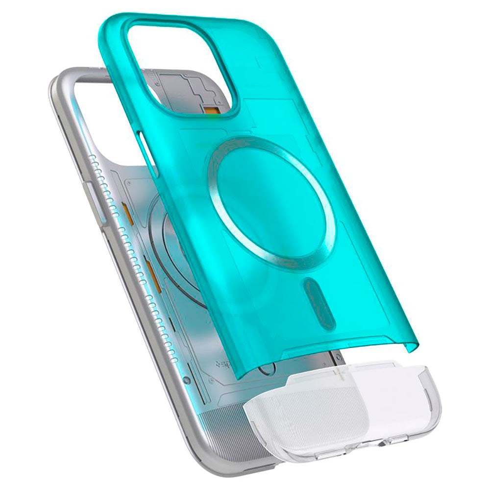 iPhone 15 Pro Max Spigen Classic C1 Case - MagSafe Compatible - Turquoise