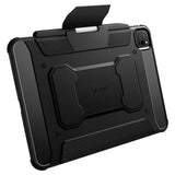 iPad Pro 11" (2024) Spigen Rugged Armor Pro Case w. Apple Pencil Holder - Black