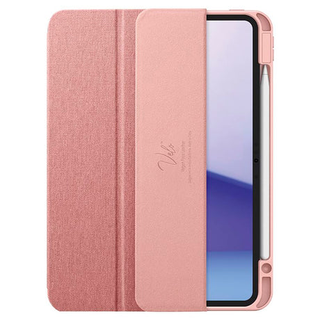 iPad Pro 11" (2024) Spigen Urban Fit Fabric Case w. Pen Holder - Rose Gold