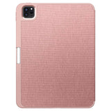 iPad Pro 11" (2024) Spigen Urban Fit Fabric Case w. Pen Holder - Rose Gold