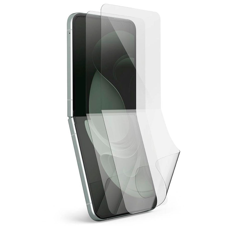 Ringke Samsung Galaxy Z Flip 4 / 5 Dual Easy Protective Film - Full Fit - 2 pack - Transparent