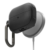 Ringke Samsung Galaxy Buds 3 / 3 Pro Onyx Magnetic Case with Carabiner - MagSafe Compatible -Black