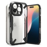 iPhone 16 Pro Max Ringke Fusion X Cover - Transparent / Black