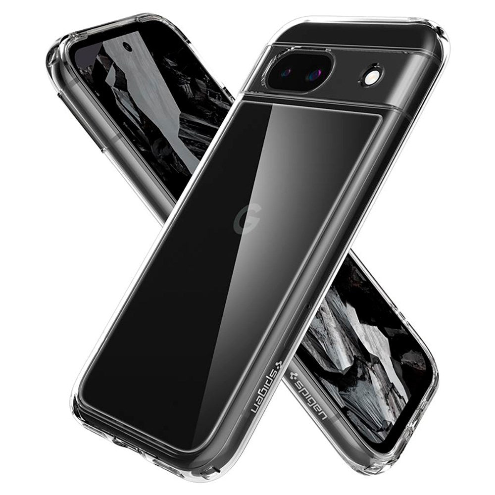 Google Pixel 8a Spigen Ultra Hybrid Case - Transparent