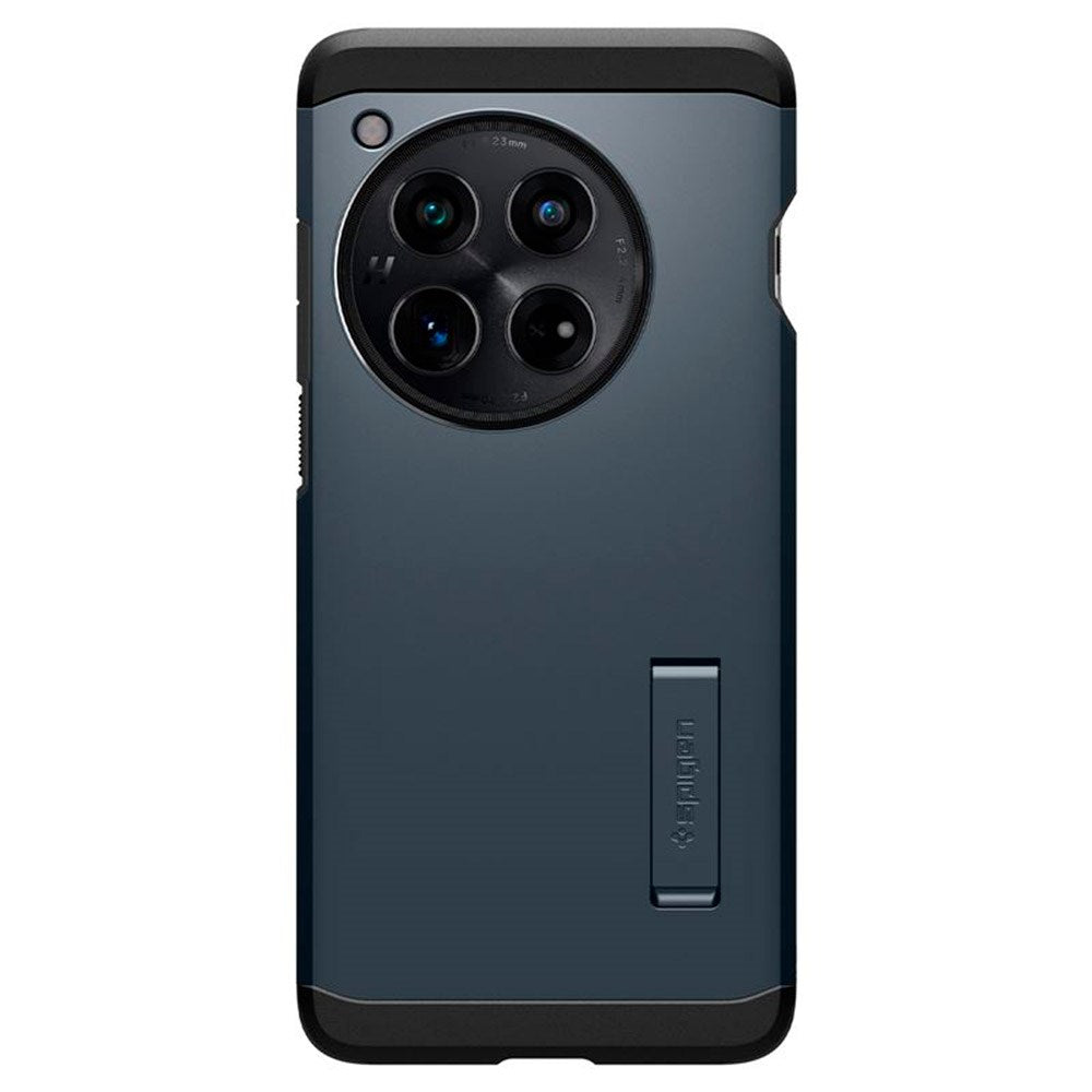 OnePlus 12 Spigen Tough Armor Case w. Kickstand - Metal Slate