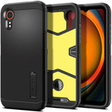 Samsung Galaxy XCover 7 Spigen Tough Armor Case w. Kickstand - Black