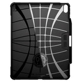 iPad Air 13" (2024) Spigen Rugged Armor Pro Case w. Apple Pencil Holder - Black