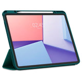 iPad Air 13" (2024) Spigen Urban Fit Fabric Case w. Pen Holder - Green