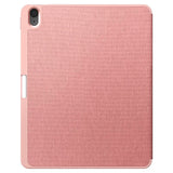 iPad Air 13" (2024) Spigen Urban Fit Fabric Case w. Pen Holder - Rose Gold